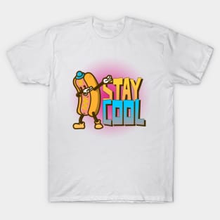 Dabbing Hot Dog T-Shirt